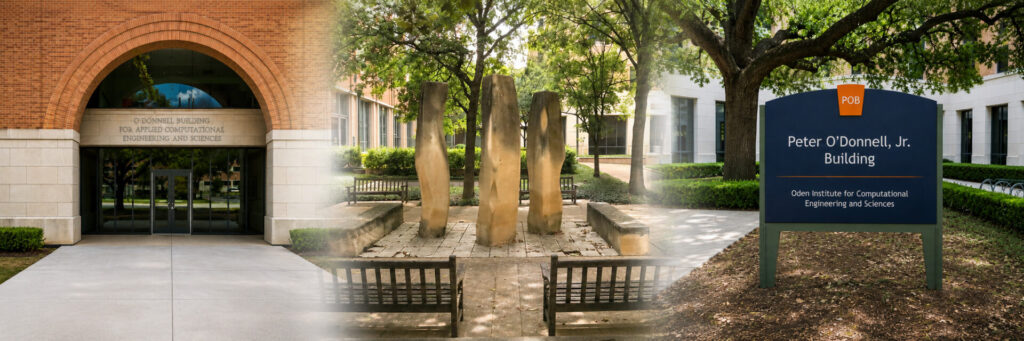 collage of O'Donnell building